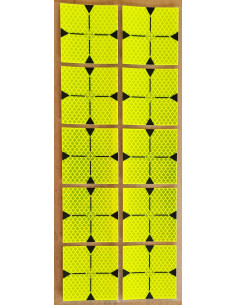 Odrazová fólia 6x6 cm - typ A 2